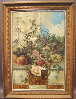 Lot 17 - Continental School 19th/20th Century FLORAL...