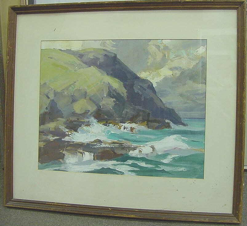 Lot 19 - Jay Hall Connaway American, 1893-1970 MONHEGAN...