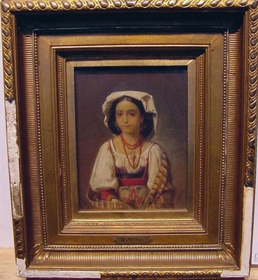 Lot 75 - K. Miller 19th Century YOUNG ITALIAN GIRL...