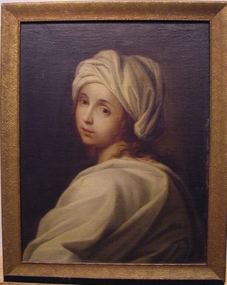 Lot 2 - After Guido Reni BEATRICE CENCI Oil on canvas...