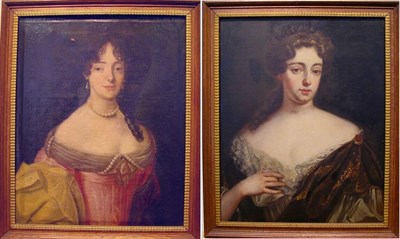 Lot 66 - Follower of Pierre Mignard PORTRAIT OF ELEGANT...