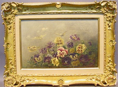 Lot 77 - Attributed to Emile-Louis Minet BUTTERFLIES...