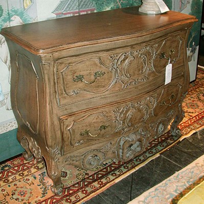 Lot 174 - French Provincial Style Walnut Commode