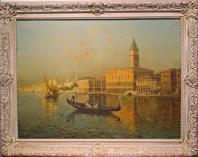 Lot 209 - Marc Aldine French, 1840-1920 THE GRAND CANAL...