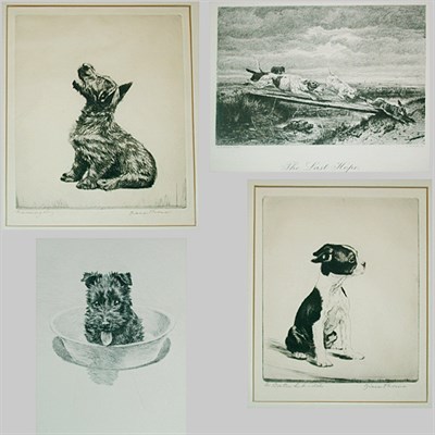 Lot 141 - Marguerite Kirmse LET'S EAT! Etching, signed...
