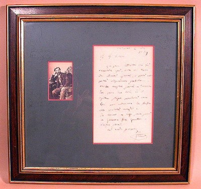 Lot 10 - VERDI, GIUSEPPE Autograph letter signed ("G....