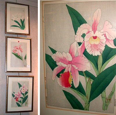 Lot 144A - Group of Three Framed Japanese Prints