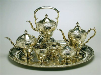 Lot 493 - Watson Company Sterling Silver Tea and Coffee...