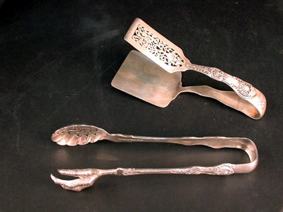 Lot 549 - Tiffany & Co. Sterling Silver Ice Tongs and...