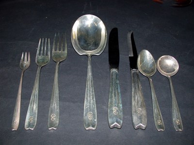 Lot 547 - Tiffany & Co. Sterling Silver Flatware Service...