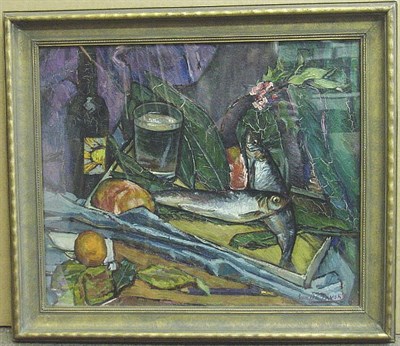 Lot 69 - Sam Ostrowsky American, b. 1886 STILL LIFE...