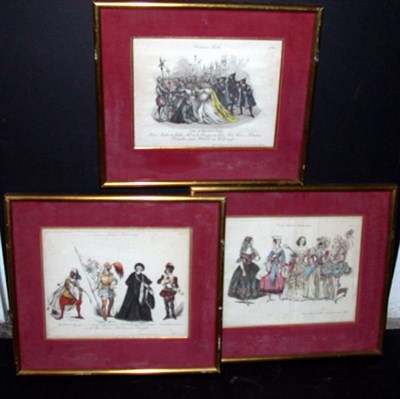 Lot 116 - After A. Geiger [COSTUME BILD] Three...