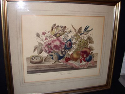 Lot 120 - P.F. Le Grand LE VASE DE FLEURS Hand-colored...