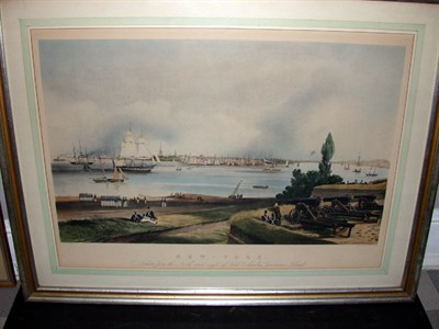 Lot 122 - After F. Catherwood NEW YORK, TAKEN FROM THE...