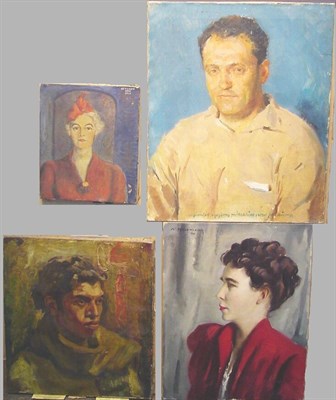 Lot 43 - (i) Leo Hirsch American, b. 1906 UNFINISHED...