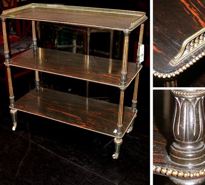 Lot 327 - Regency Style Brass Mounted Rosewood...