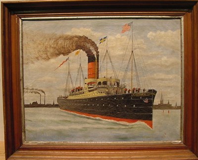 Lot 54 - American School 20th Century THE OCEAN LINER...
