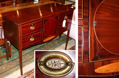 Lot 275 - Federal Style Inlaid Mahogany Sideboard