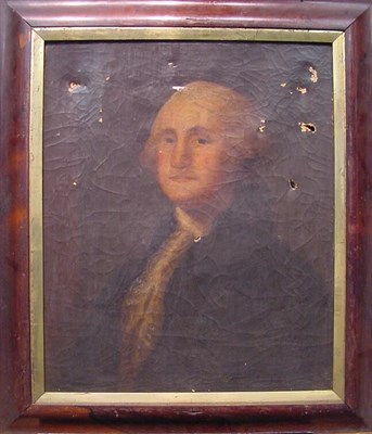 Lot 22 - After Gilbert Stuart PORTRAIT OF GEORGE...