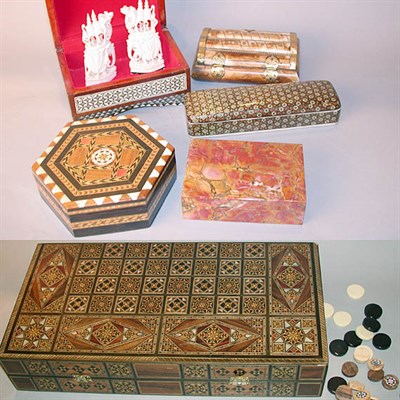 Lot 314 - Miscellaneous Group of Decorative Boxes...