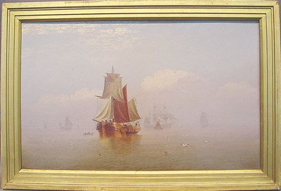 Lot 43 - Thomas Lucop British, 19th century SAILING...