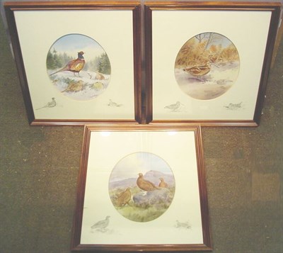 Lot 76 - Robert W. Milliken British, b. 1920 GROUSE IN...