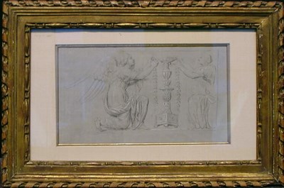 Lot 2 - Italian School 18th Century FIGURES ADORNING A...
