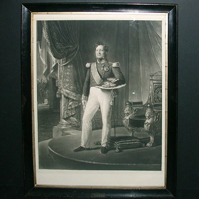 Lot 130 - After L. Hersent [PORTRAIT OF AN OFFICER]...