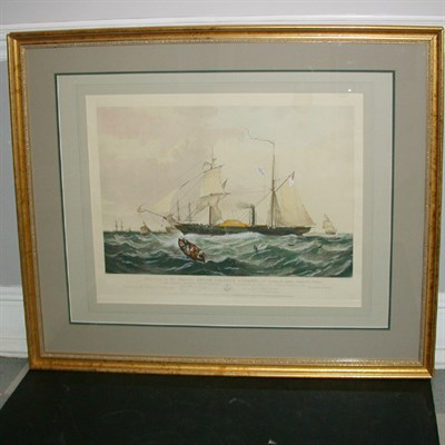 Lot 124 - After Knell THIS VIEW OF HER MAJESTY'S STEAM...