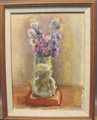 Lot 29 - Bernard Gussow American, 1881-1957 FLORAL...