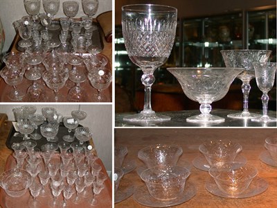 Lot 214 - Miscellaneous Group of Colorless Cut Glass...