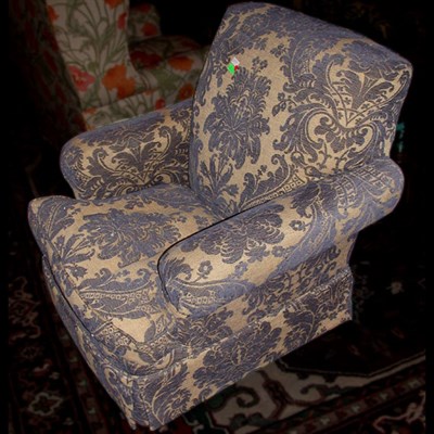 Lot 297 - Pair of Upholstered Armchairs Modern