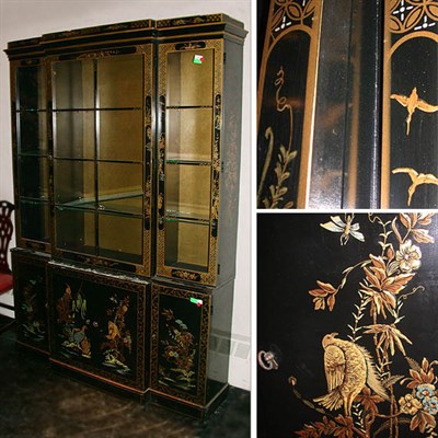 Lot 293 - Georgian Style Chinoiserie Decorated...
