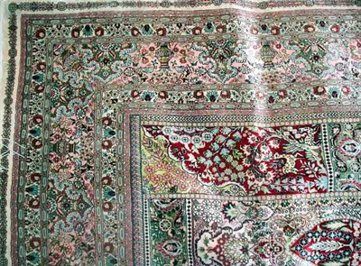Lot 752 - Silk Saph Runner China, contemporary The...