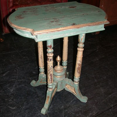 Lot 231 - Pair of Victorian Painted Side Tables