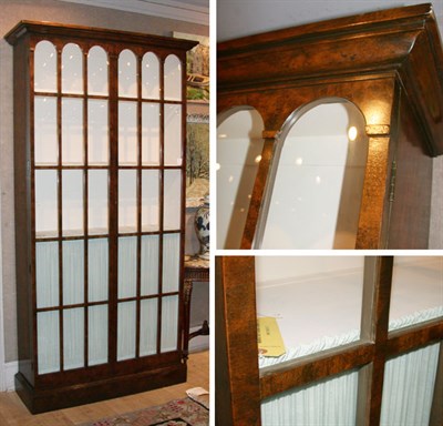 Lot 233 - Georgian Style Walnut Display Cabinet