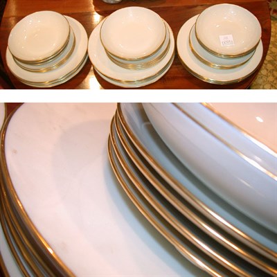 Lot 252 - Group of Lenox Gilt-Decorated Porcelain...
