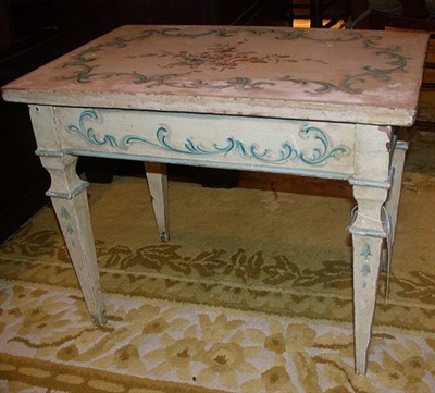 Lot 165 - Venetian Style Painted Low Table