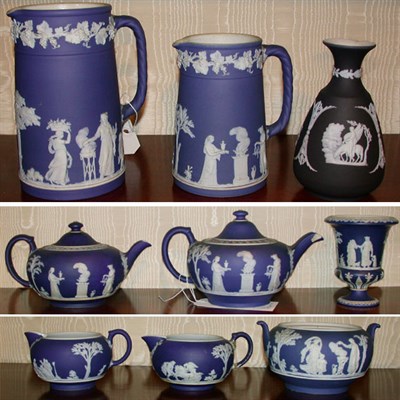 Lot 337 - Group of Nine Wedgwood Jasperware Articles