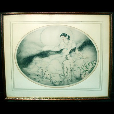 Lot 253 - Louis Icart LADY OF THE CAMELIAS (H./C./I....