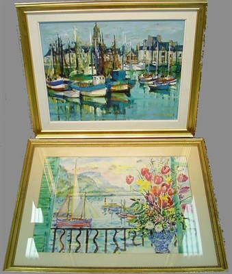 Lot 48 - Jean Monneret French, b. 1922 (i) BEAULIEU SUR...