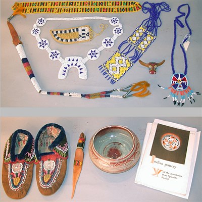 Lot 477 - Miscellaneous Group of Native American Articles