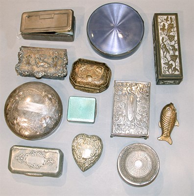 Lot 467 - Miscellaneous Group of Metal Boxes...