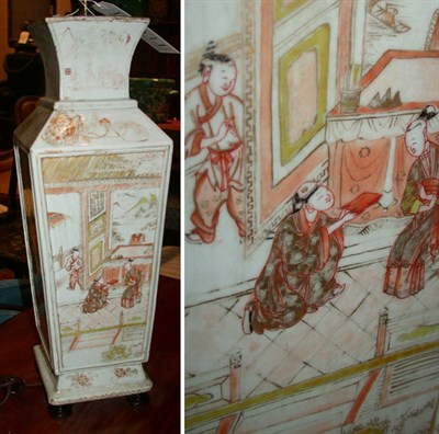 Lot 595 - Chinese Export Polychrome Decorated Porcelain...