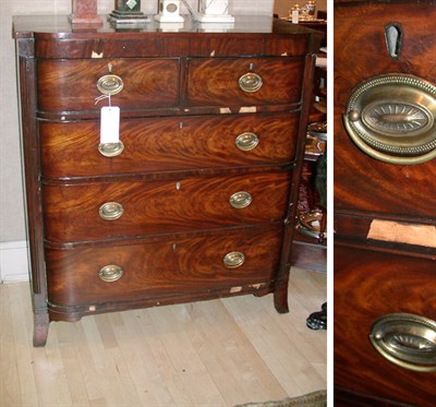 Lot 431 - Regency Mahogany Chest of Drawers