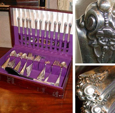 Lot 428 - Sterling Silver Partial Flatware Service...