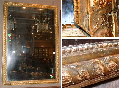 Lot 668 - Louis XVI Style Gilt-Wood Rectangular Mirror
