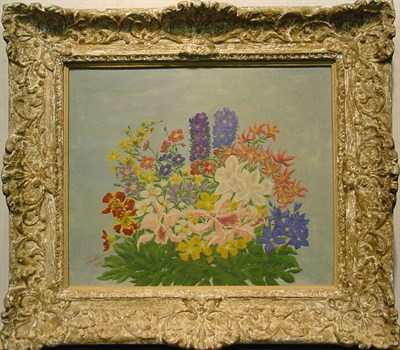 Lot 237 - Andre Bauchant French, 1873-1958 MIXED BOUQUET...