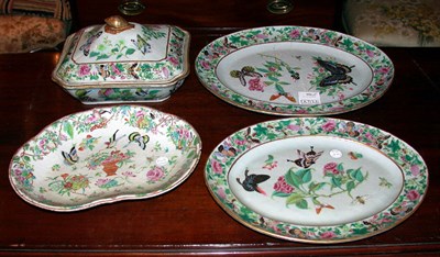 Lot 256 - Group of Four Chinese Export Famille Rose...