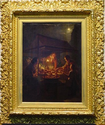 Lot 175 - Johannes Rosierse Dutch, 1818-1901 NIGHT...